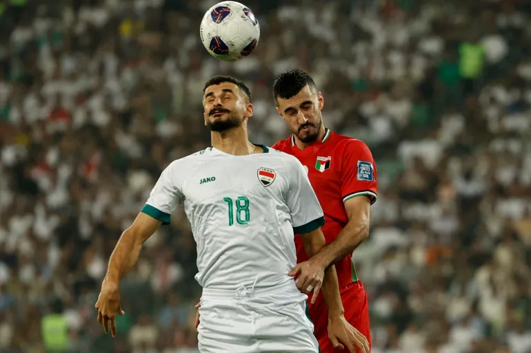 موعد مباراة فلسطين والعراق