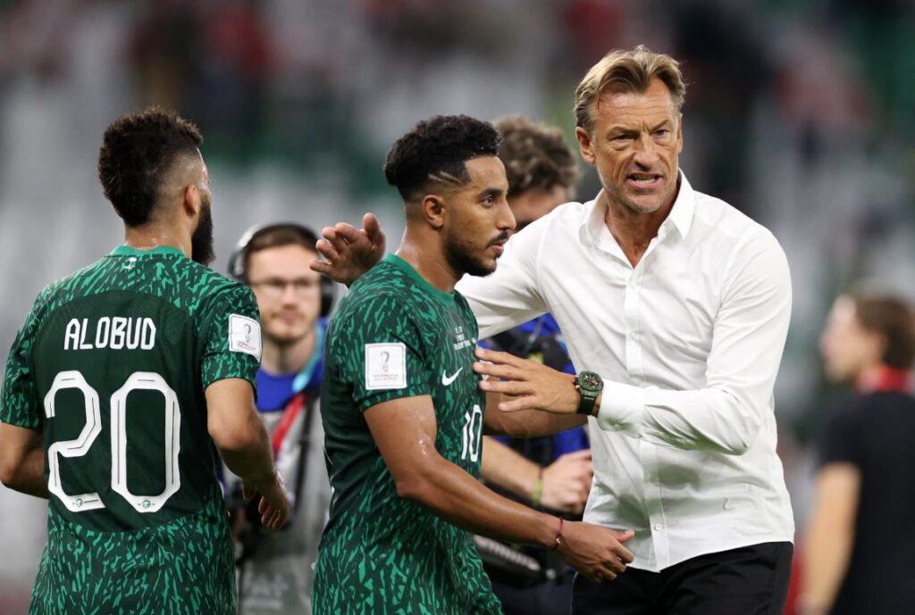 هيرفي رينارد المنتخب السعودي